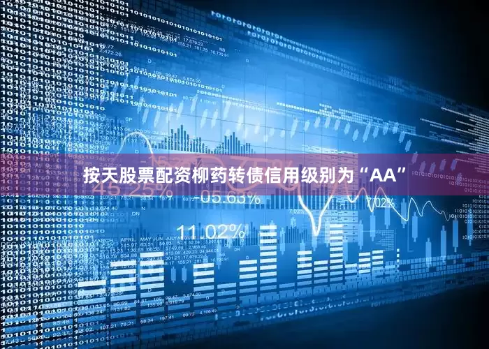 按天股票配资柳药转债信用级别为“AA”